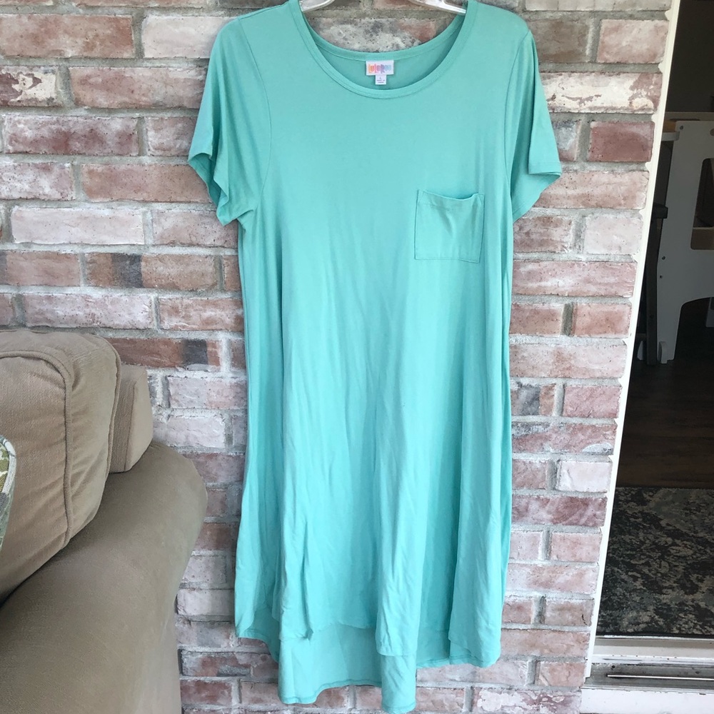 NWOT- LuLaRoe Turquoise L Carly